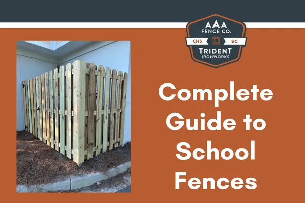 School Fencing in Charleston