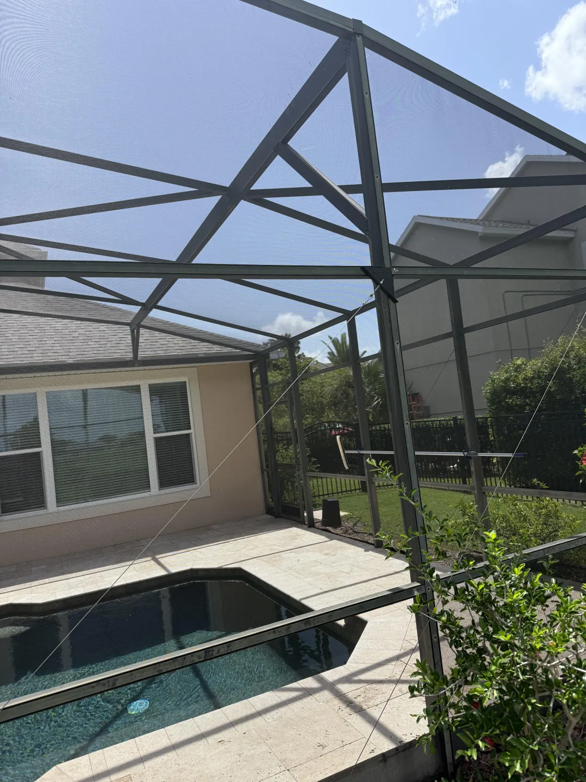 Hurricane Support Cables in