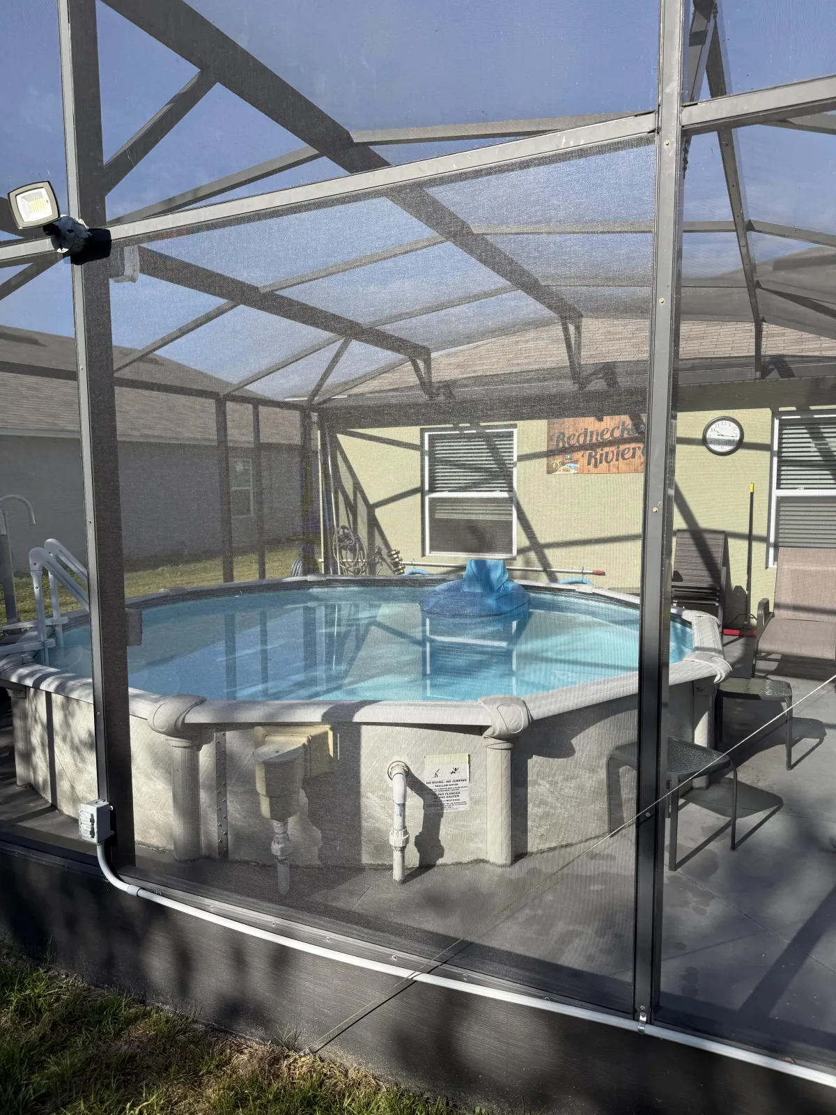 Hurricane Support Cables in