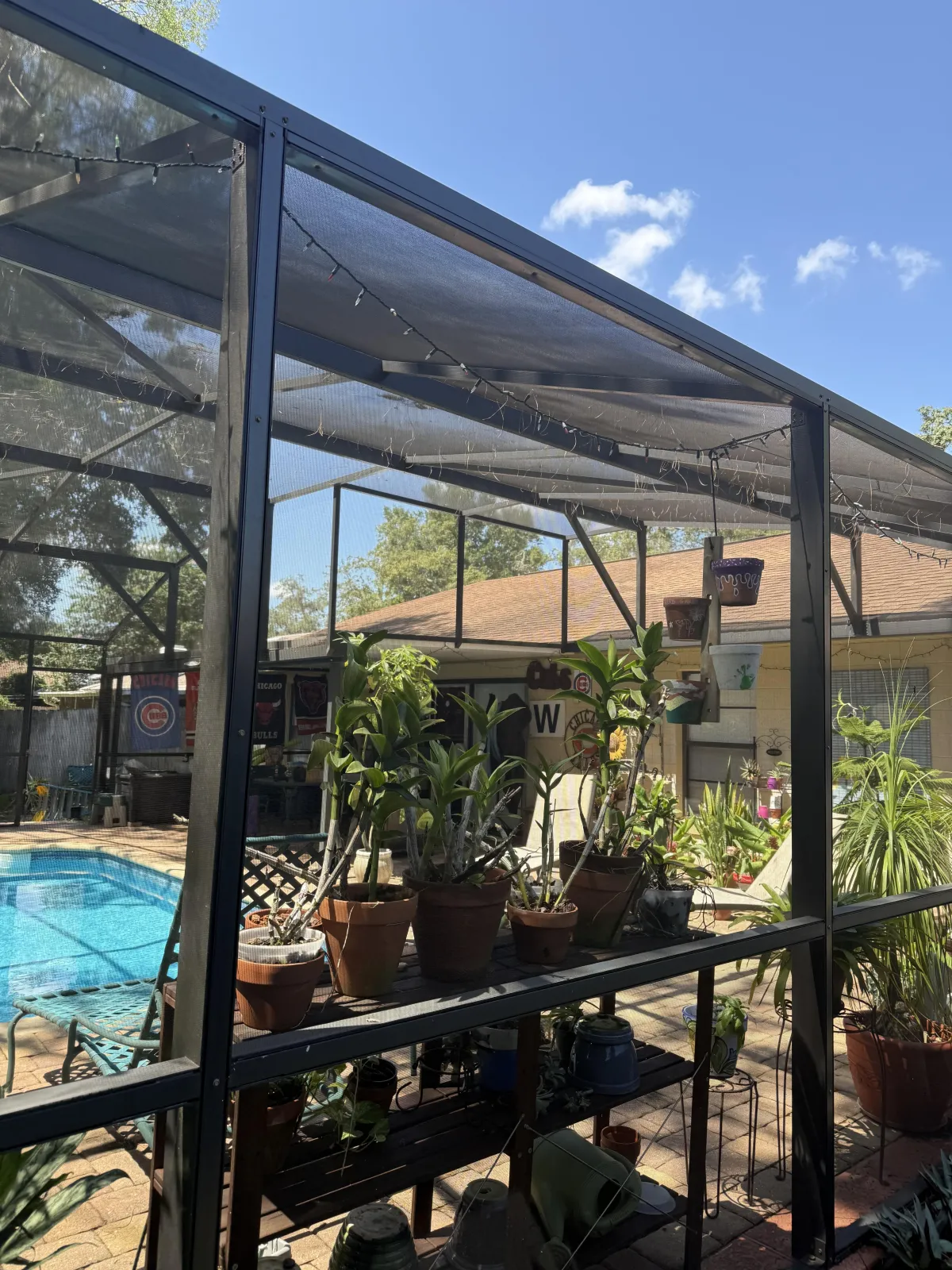 Hurricane Support Cables in