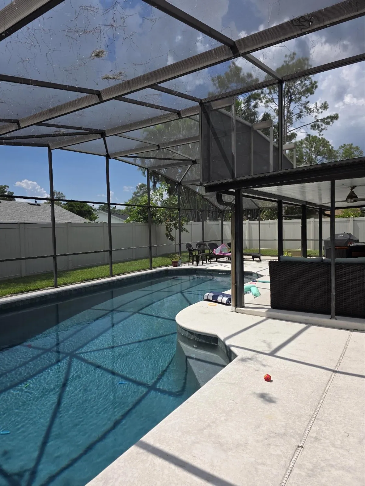 Hurricane Support Cables in