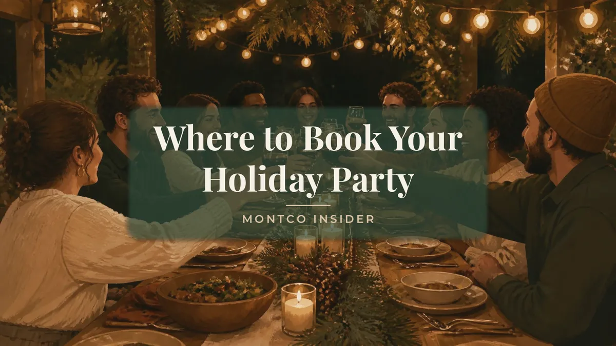 Where to Book Your Holiday Party in Montgomery County