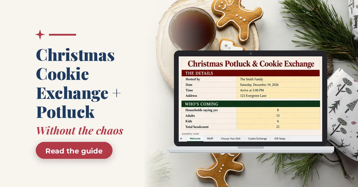 How to Host a Christmas Cookie Exchange (and a Potluck) Without the Chaos