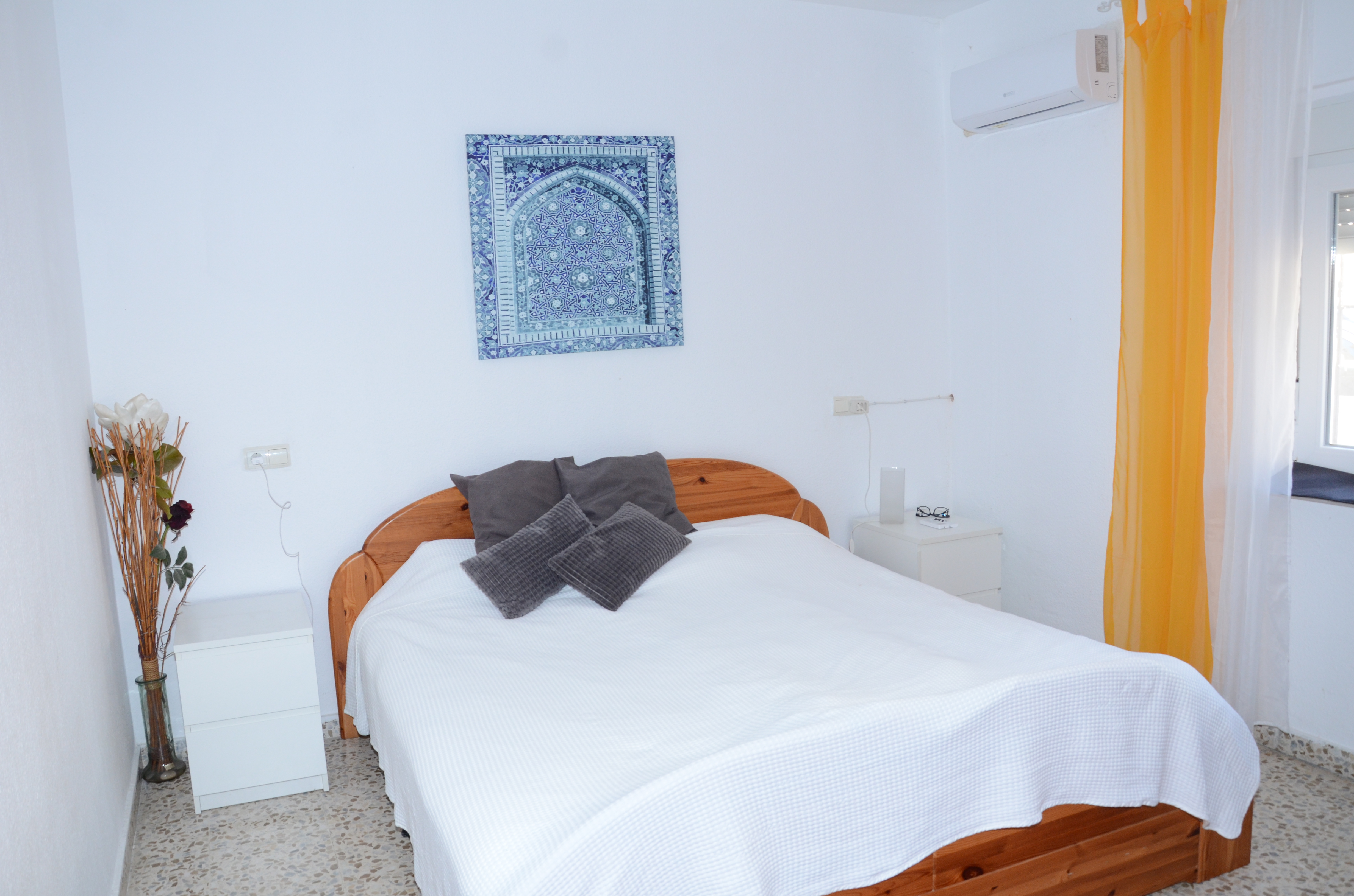 Apartment Limon bedroom with Mediterranean light