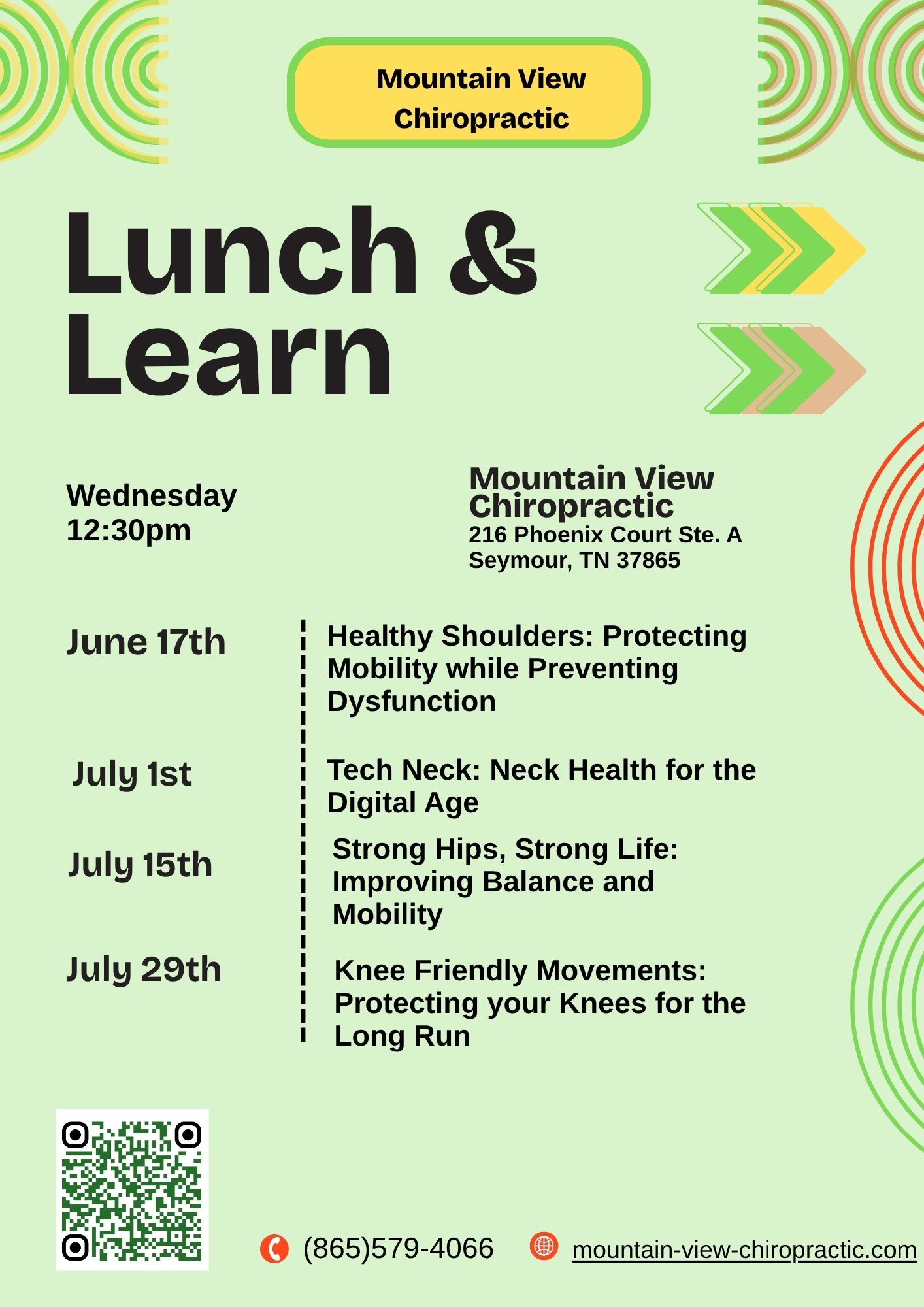 Community members sharing a healthy lunch together