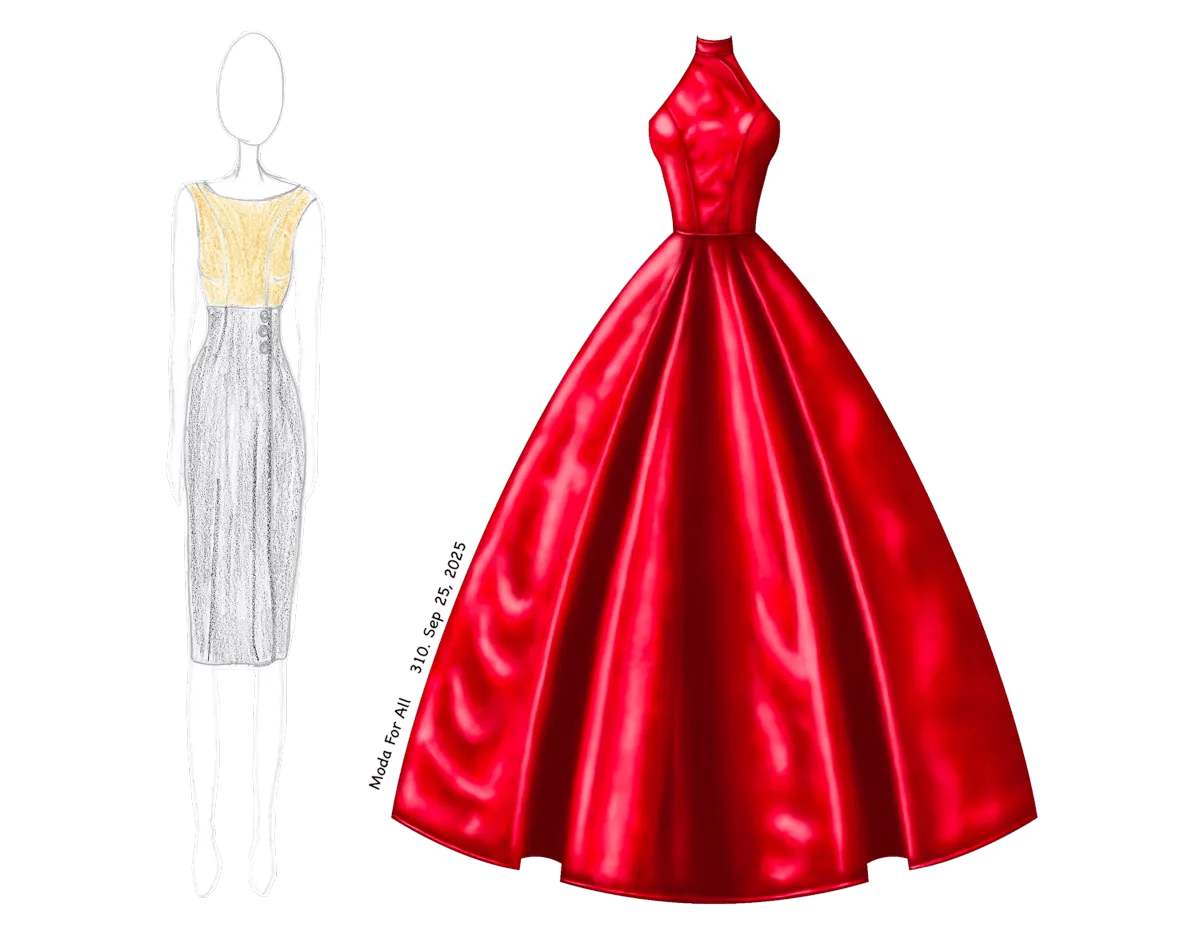 See What's Inside The "From Ugly Drawings To Beautiful Dresses" Book