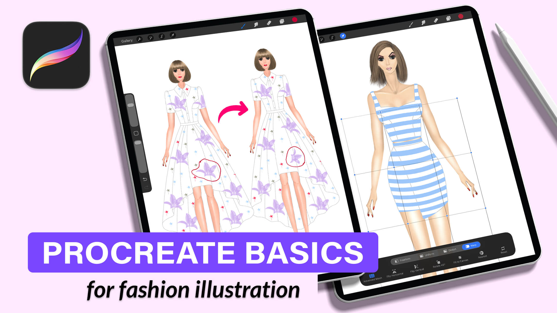 Procreate Basics  for Fashion Illustration