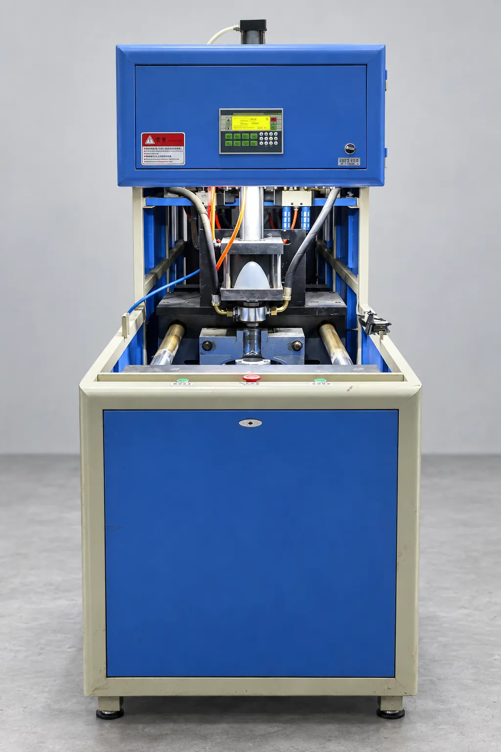 Sopladora semiautomática para fabricar garrafones PET