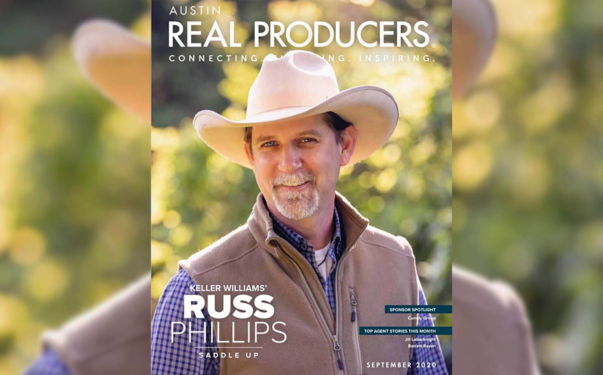 Legendary Georgetown Realtor Russ Phillips Featured in Real Producers Magazine Cover Story - T. Kerr Property Group