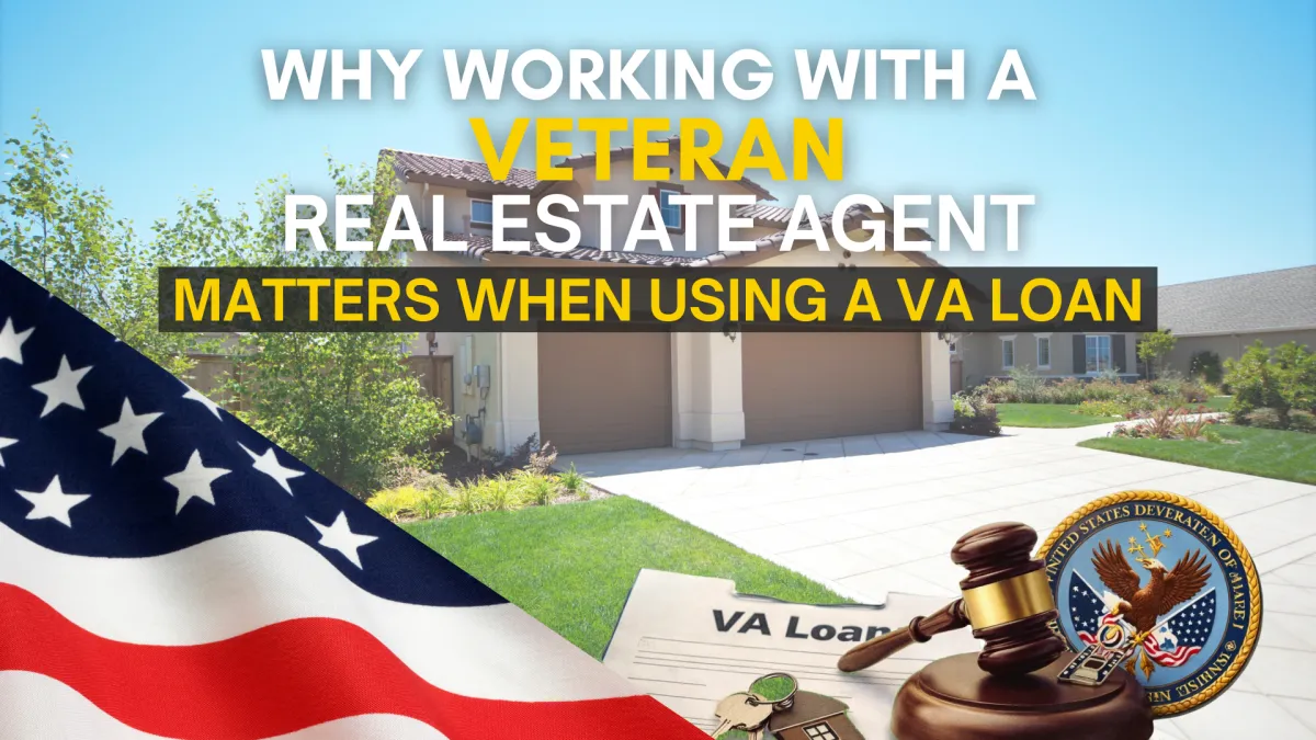 Why Working With a Veteran Real Estate Agent Matters When Using a VA Loan guide for Georgetown TX buyers and sellers