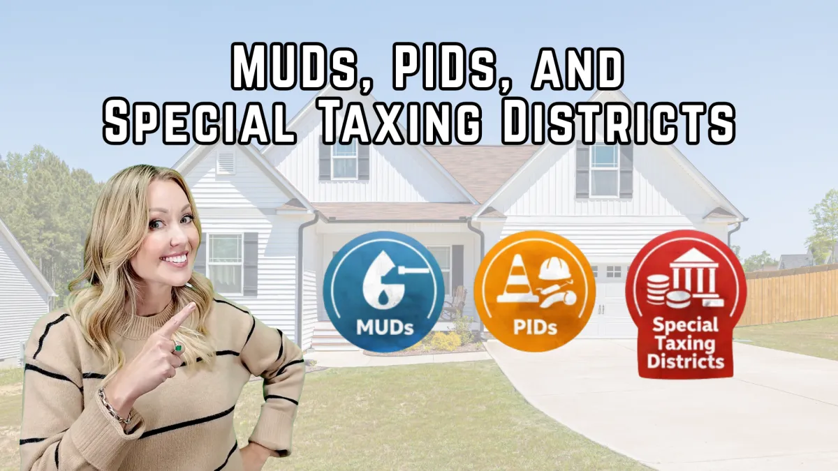MUDs, PIDs, and Special Taxing Districts guide for Georgetown TX buyers and sellers