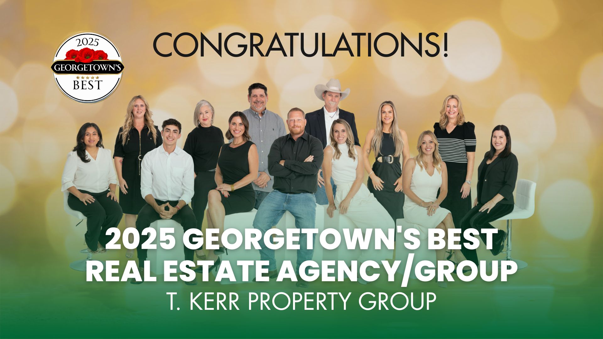 2025 Gold Winner Best Real Estate Team in Georgetown | T. Kerr Property Group - T. Kerr Property Group