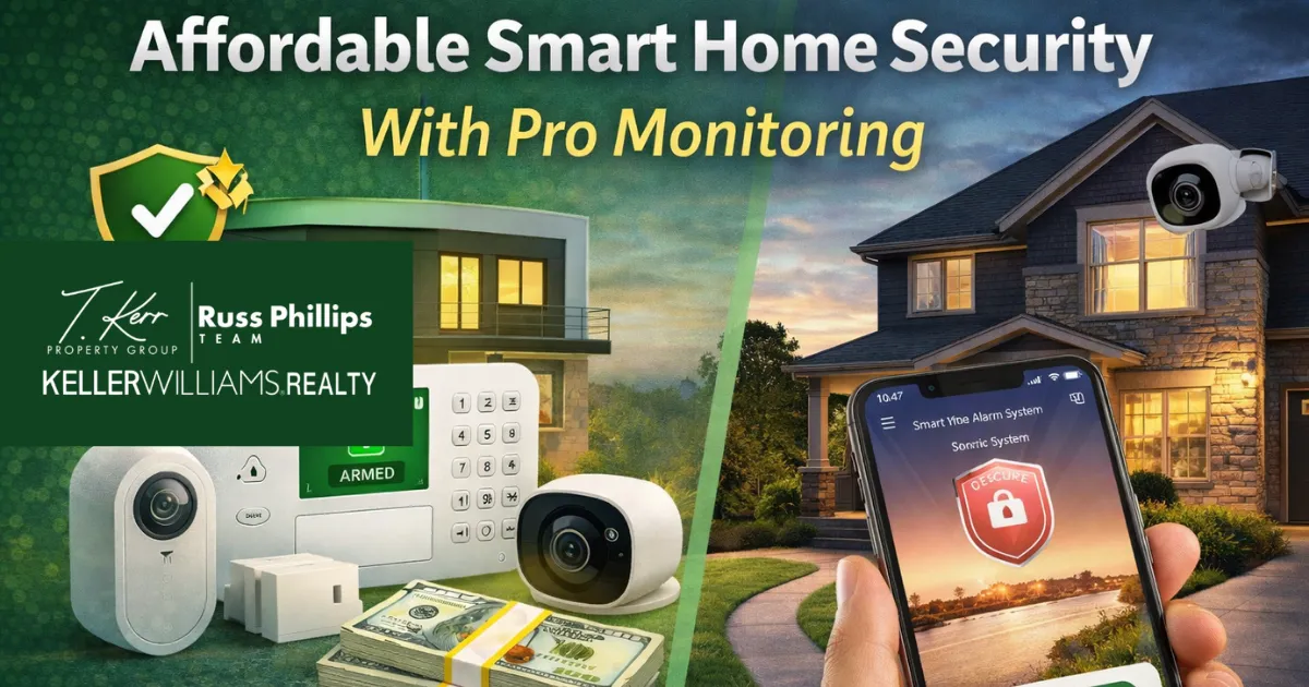 Affordable Smart Home Security With Pro Monitoring guide for Georgetown TX buyers and sellers