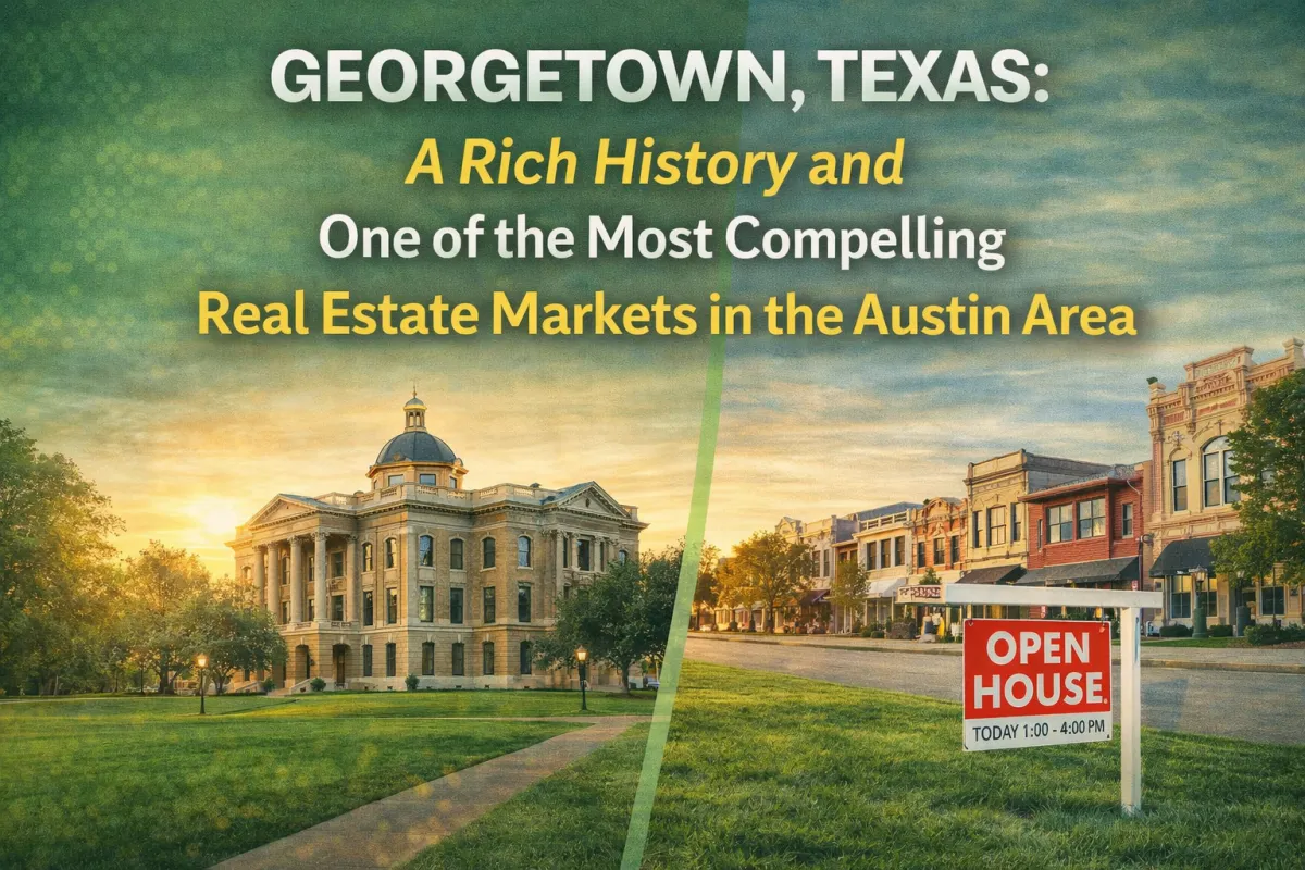 Georgetown, Texas guide for Georgetown TX buyers and sellers