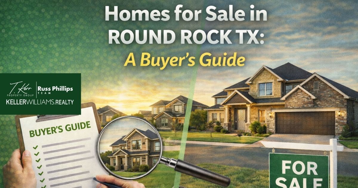 Homes for Sale in Round Rock TX guide for Georgetown TX buyers and sellers
