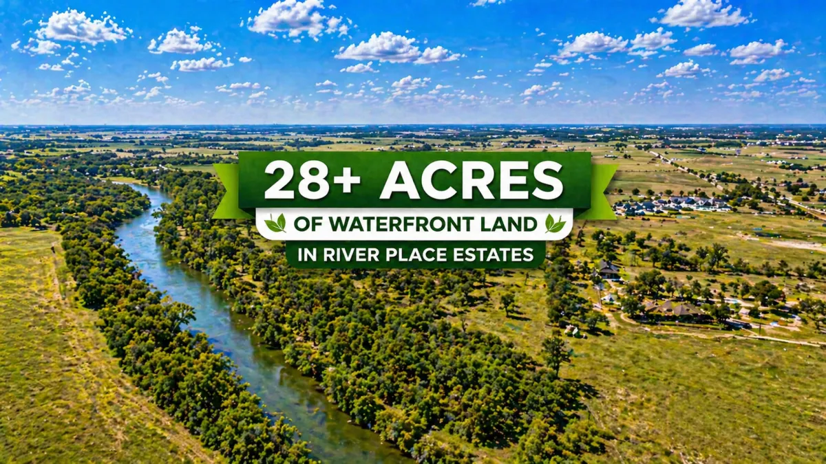 28+ Acres of Waterfront Land in River Place Estates guide for Georgetown TX buyers and sellers