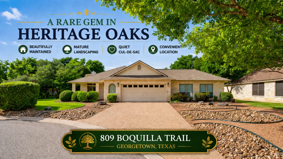 A Rare Gem in Heritage Oaks — 809 Boquilla Trail