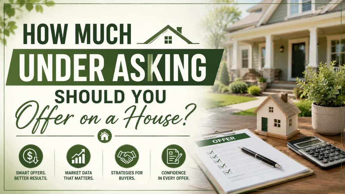 How Much Under Asking Should You Offer on a House?