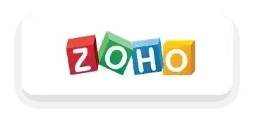 Image of the "ZOHO" company logo