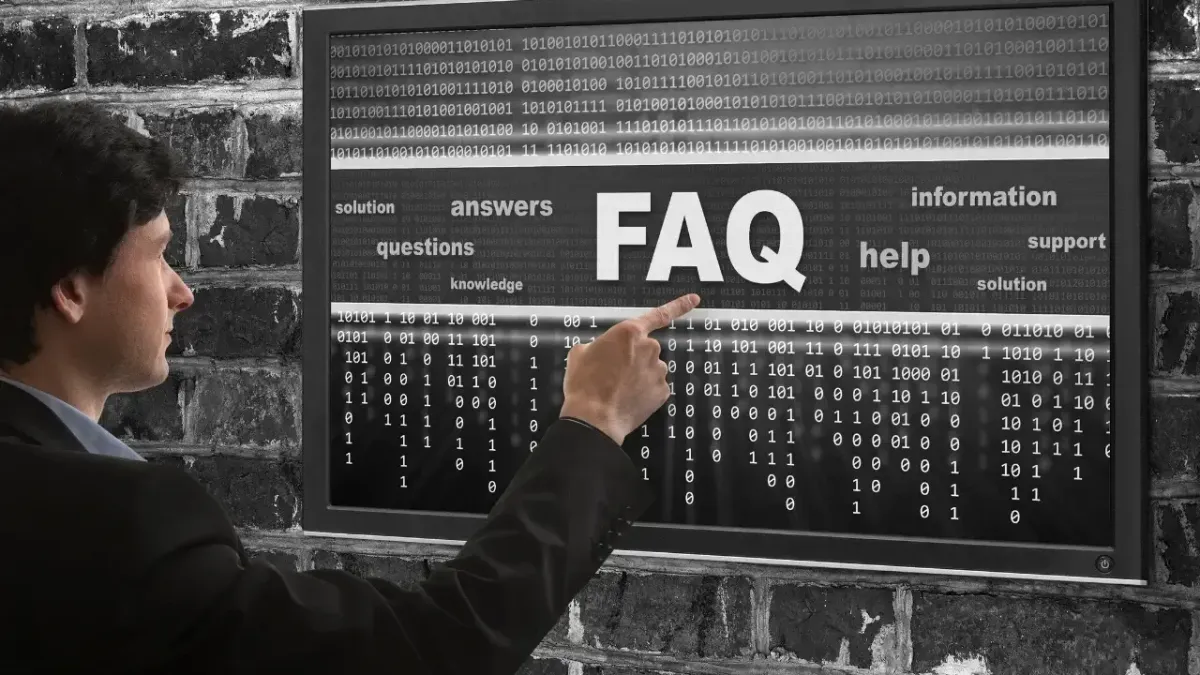 image for the Exhaustive Industry Leading FAQ page
