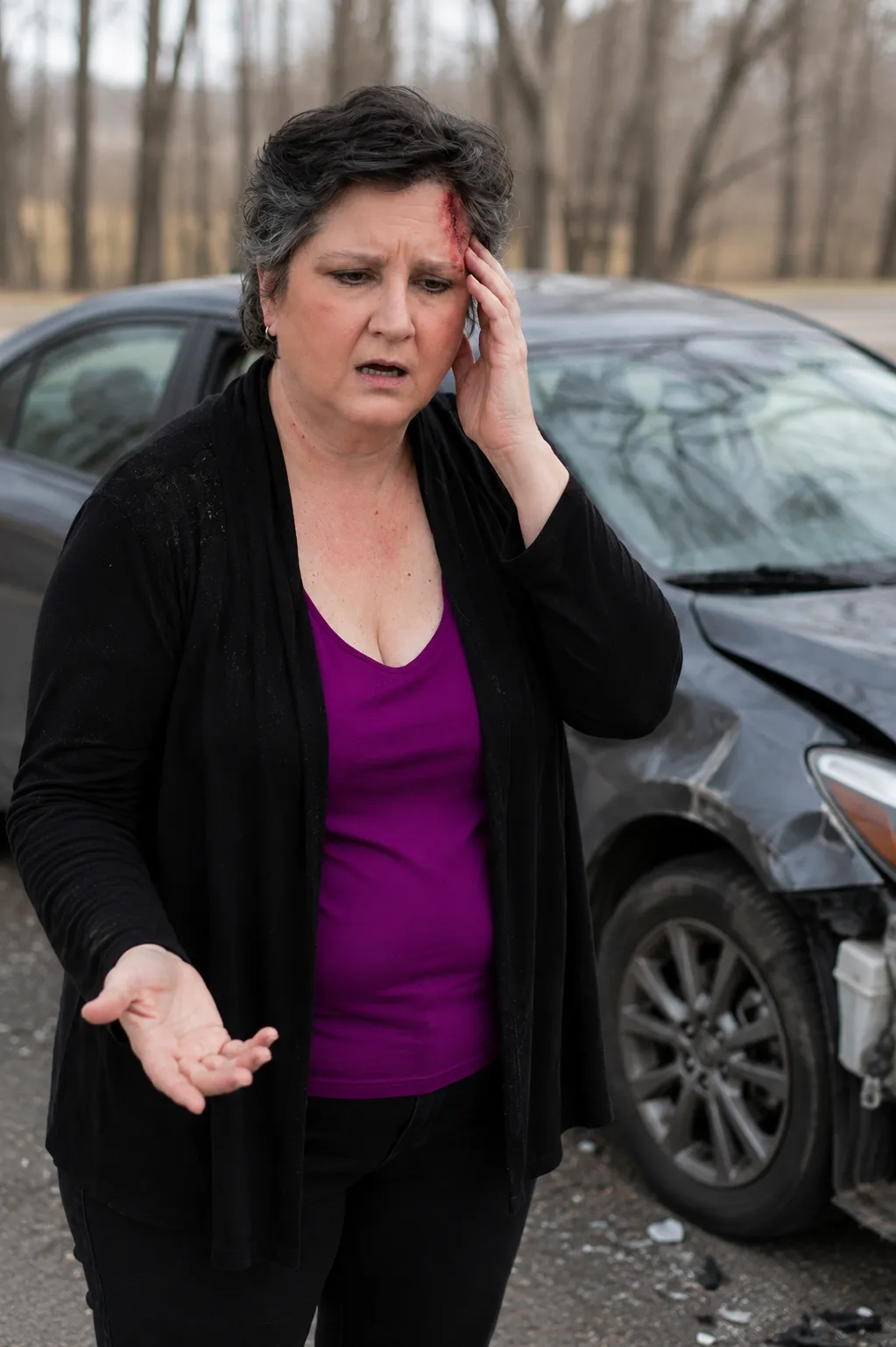 forgetful woman