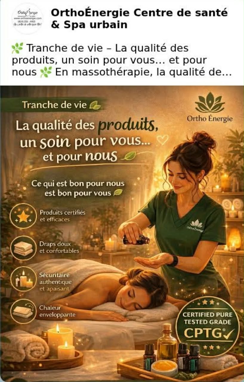 La qualité des produits, un soin pour vous… et pour nous!
