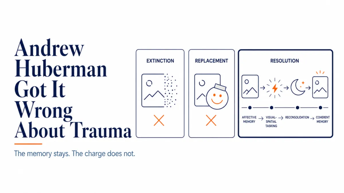 Andrew Huberman Got It Wrong About Trauma