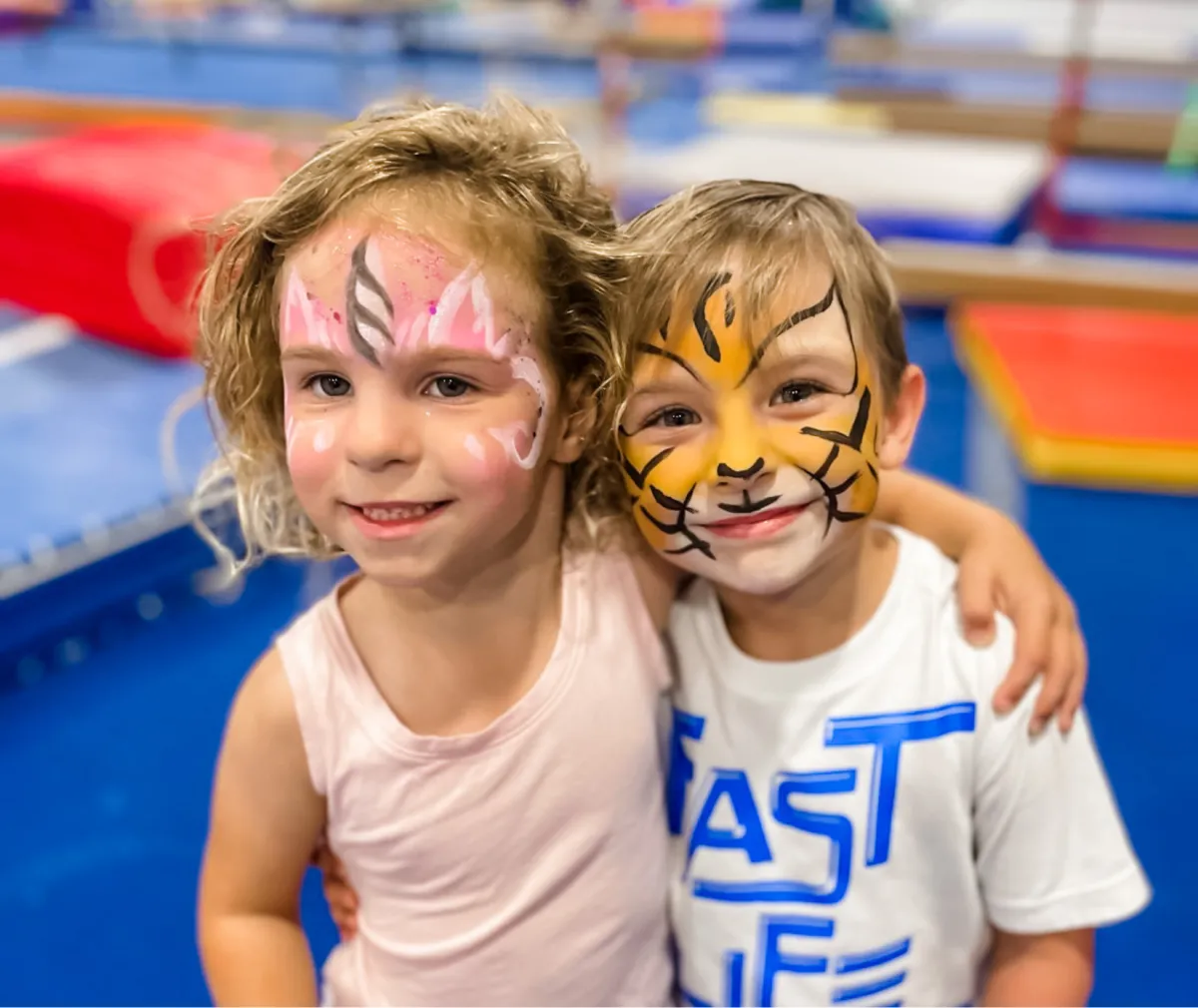 Kids recreational gymnastics at Discovery Gymnastics