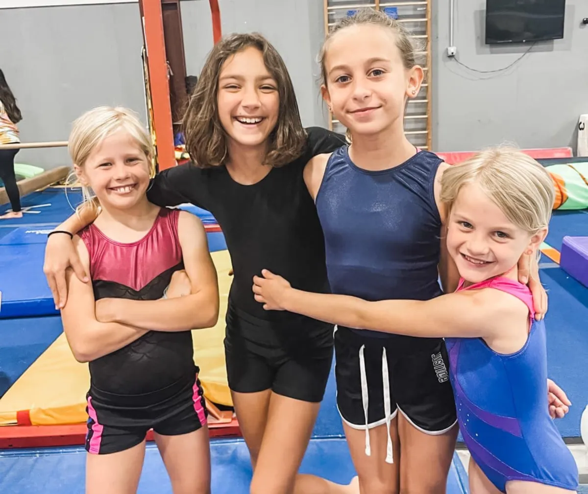 making friends at discovery gymnastics