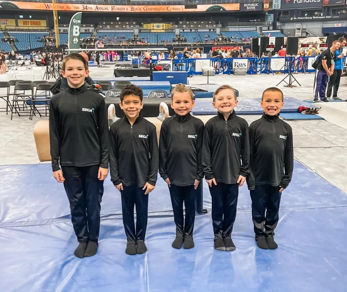 boys competitive gymnastics