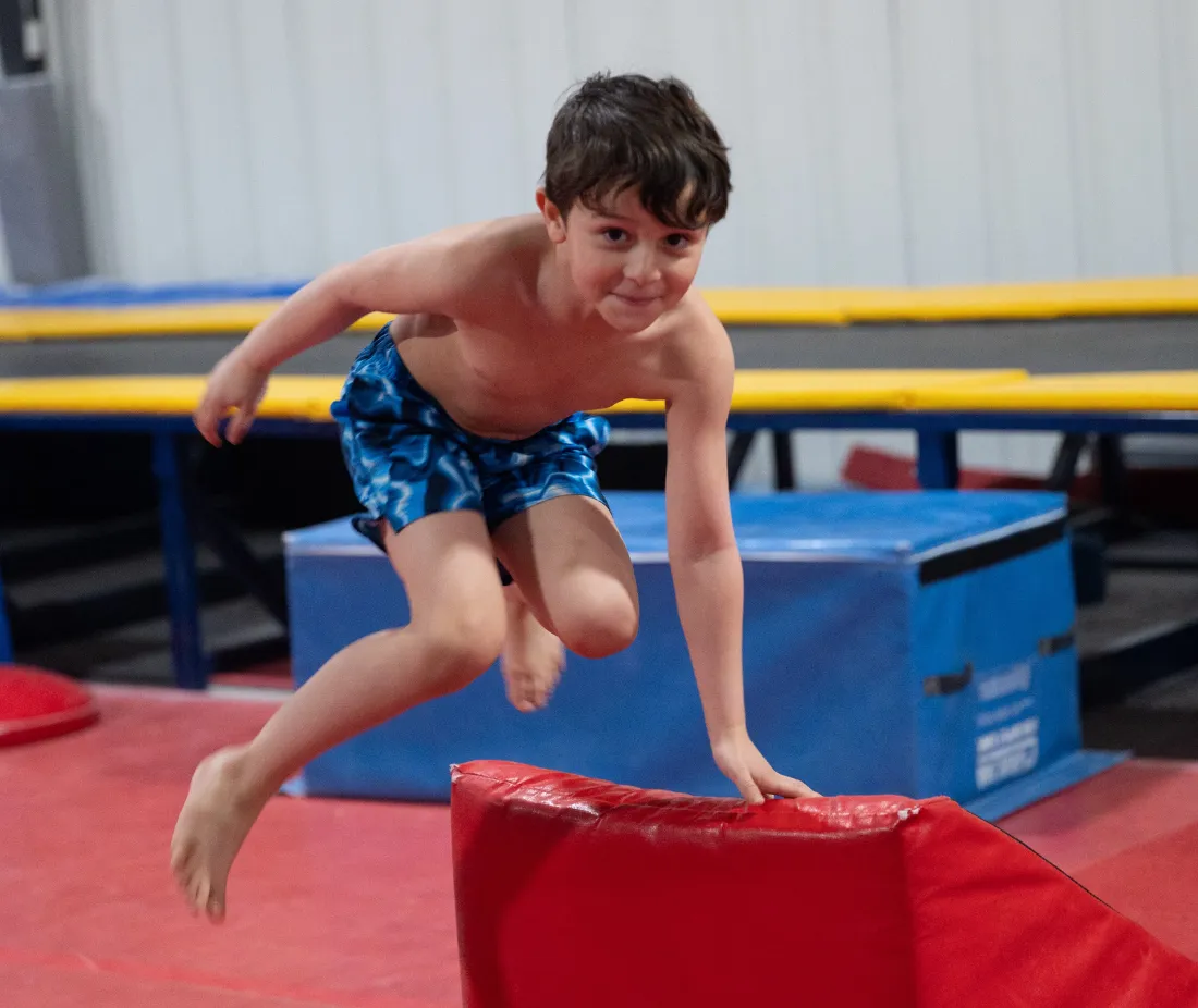 Ninja friends at Discovery Gymnastics