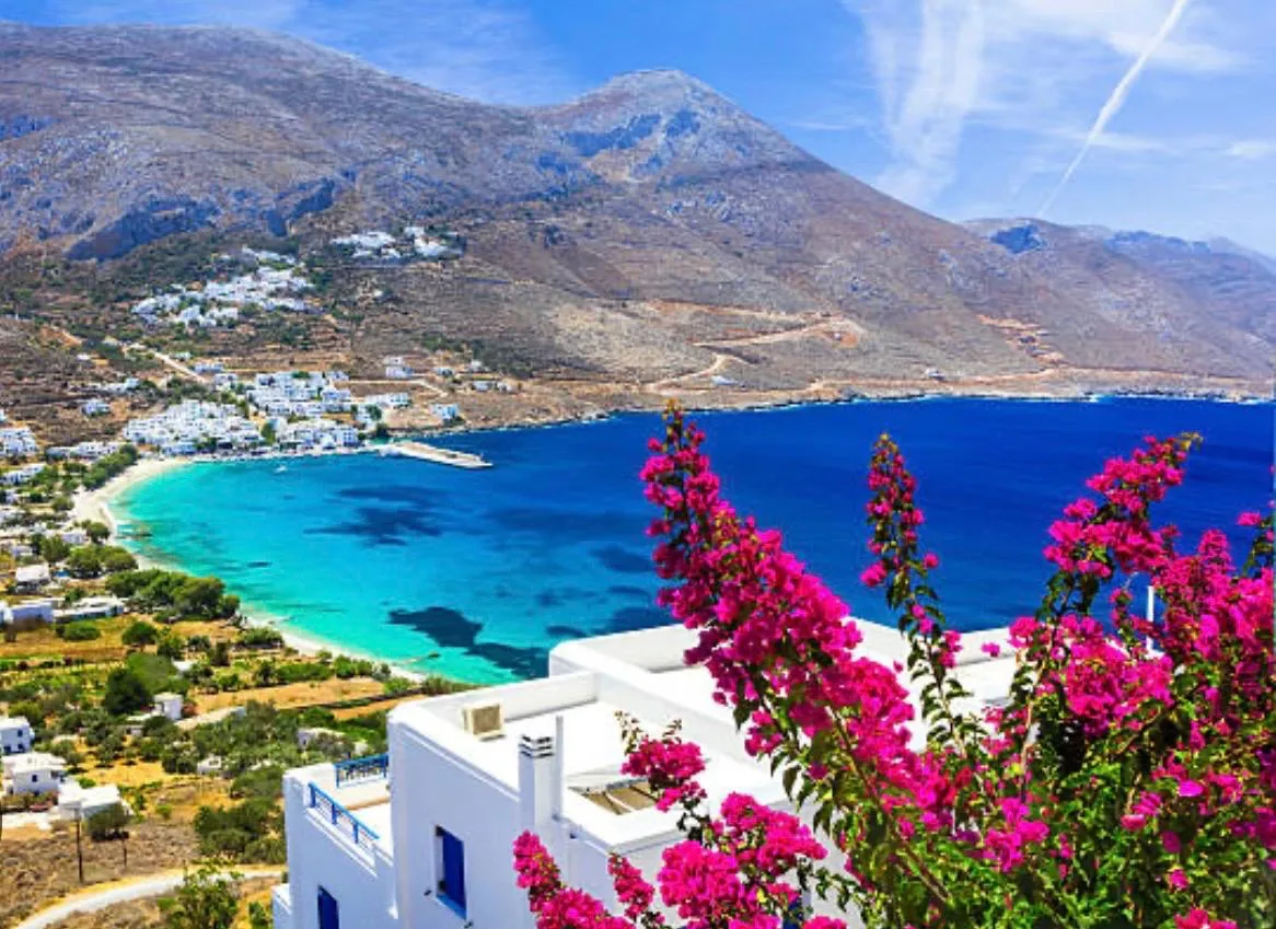 Mountain coastline