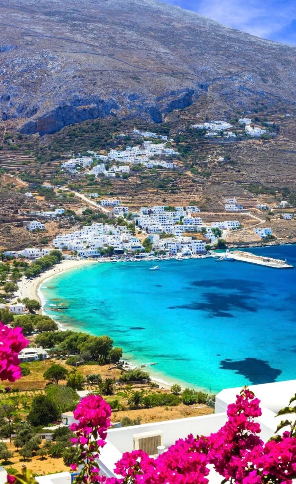 Beach aerial view