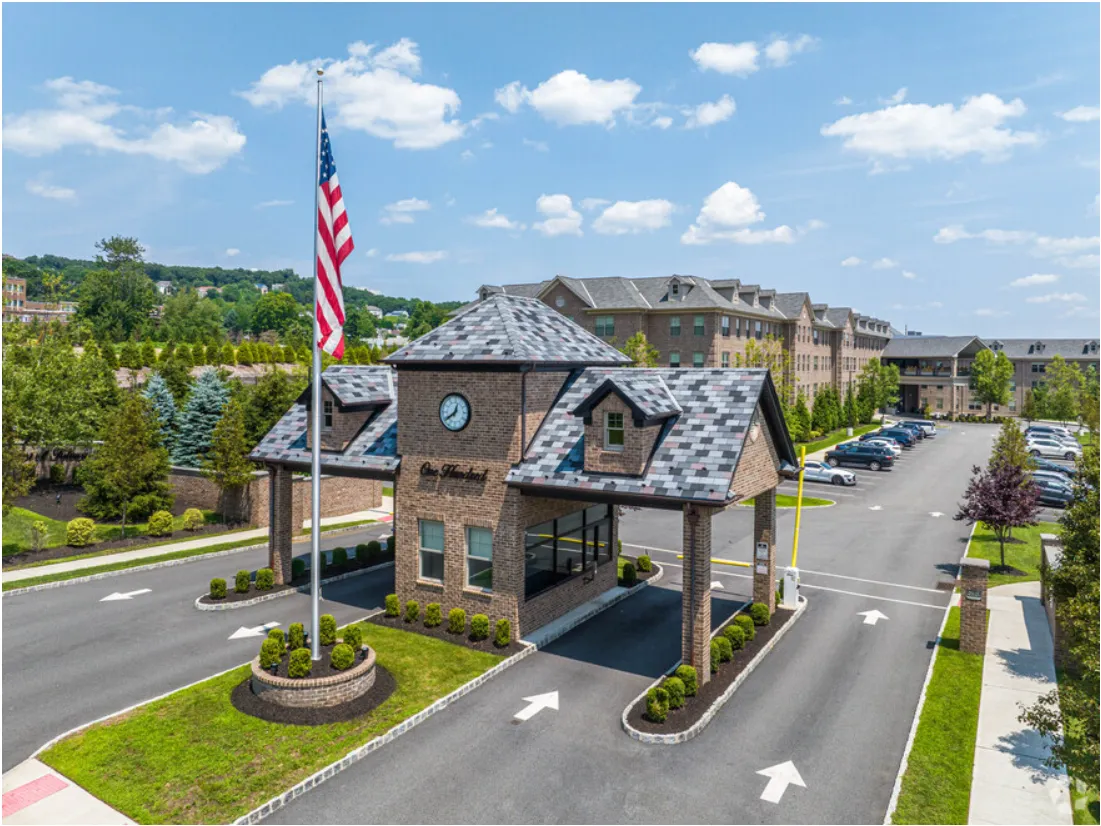 Picture of the main entrance at Totowa