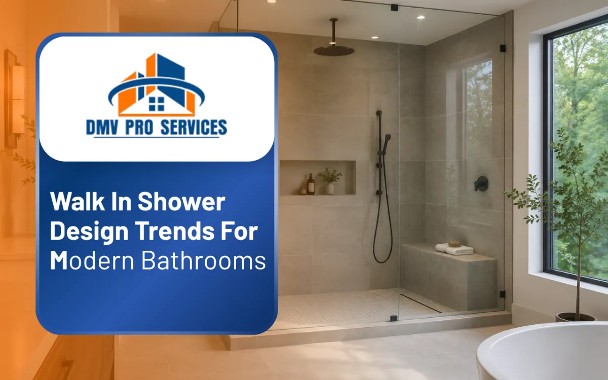 Walk In Shower Design Trends For Bathrooms
