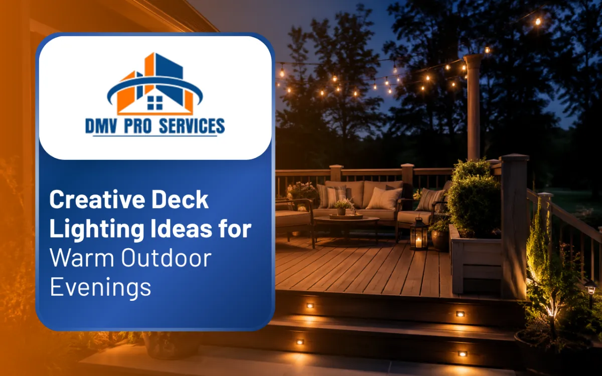 Deck Lighting Ideas for Safer Outdoor Spaces