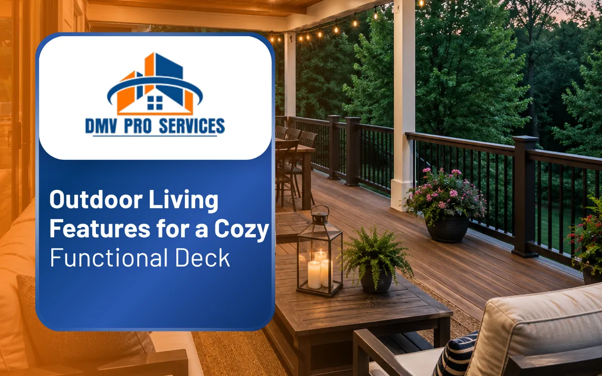 Outdoor Living Features for a Cozy Functional Deck