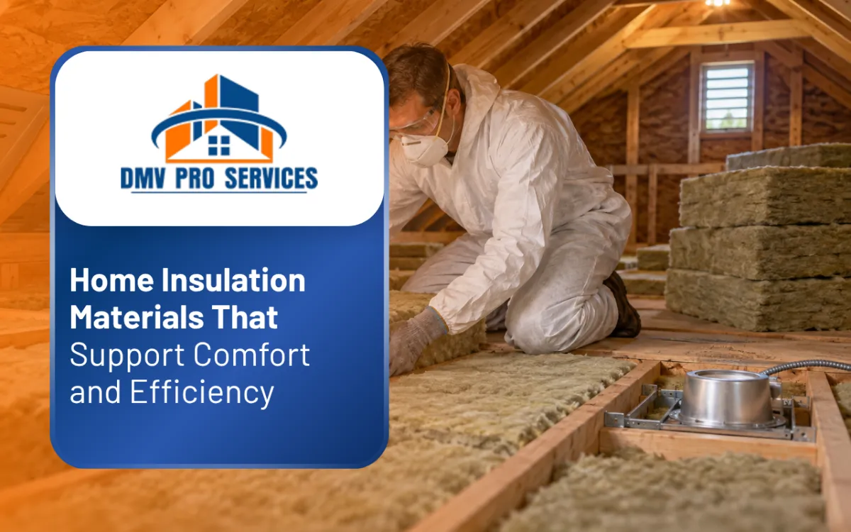 Home Insulation Materials That Support Comfort and Efficiency