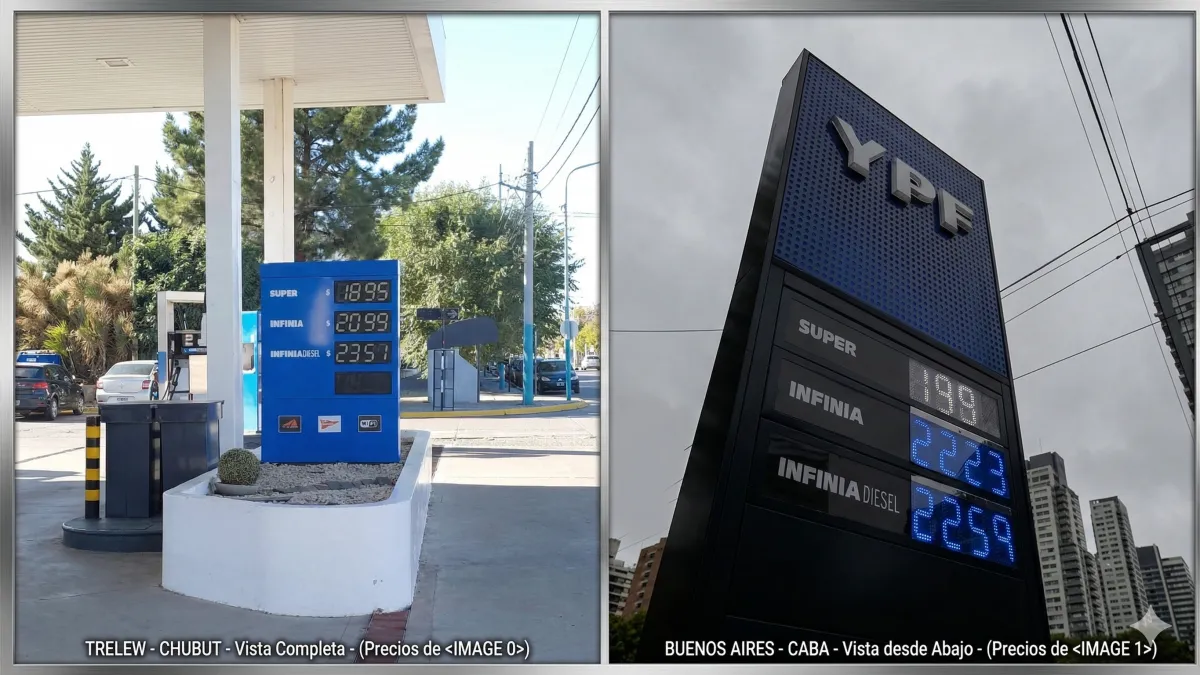 En Trelew la nafta ya es apenas un 5% más barata que en Capital Federal