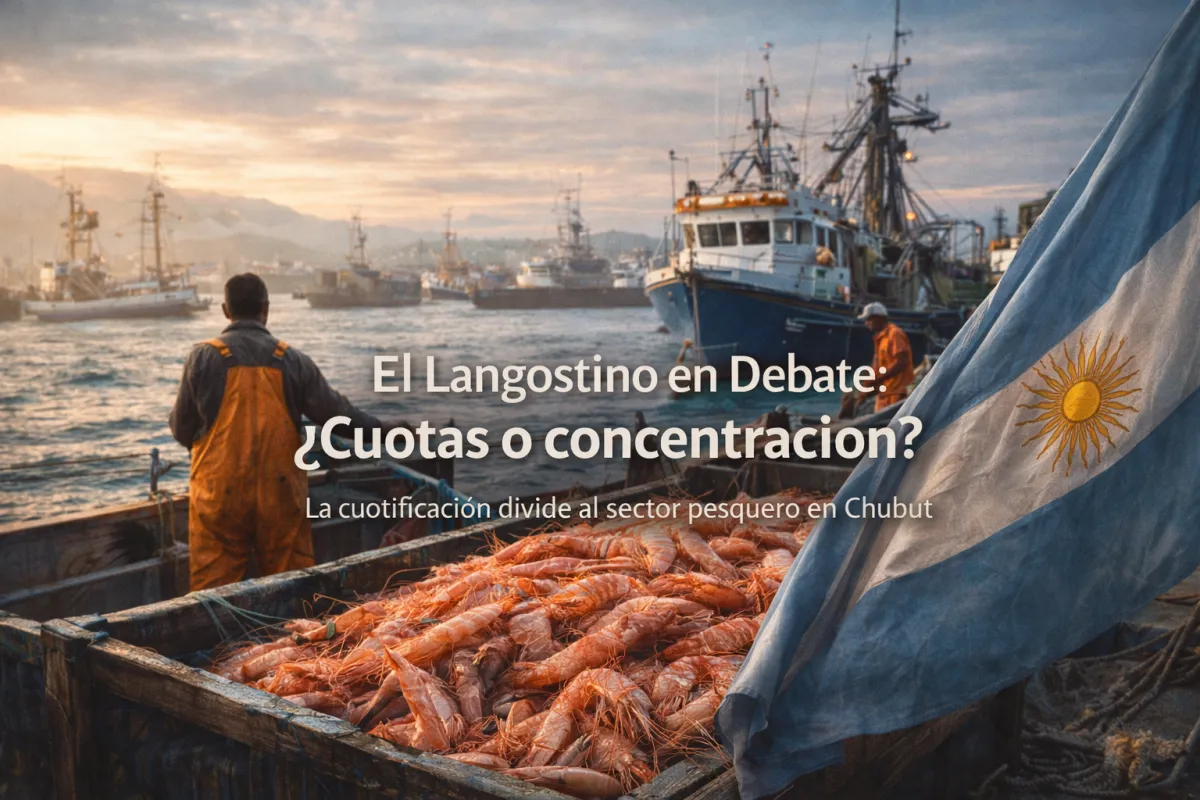 La cuotificación del langostino abre un fuerte debate sobre el producto estrella de Chubut
