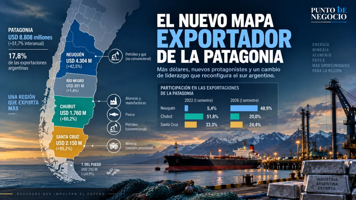 Mapa de Exportaciones