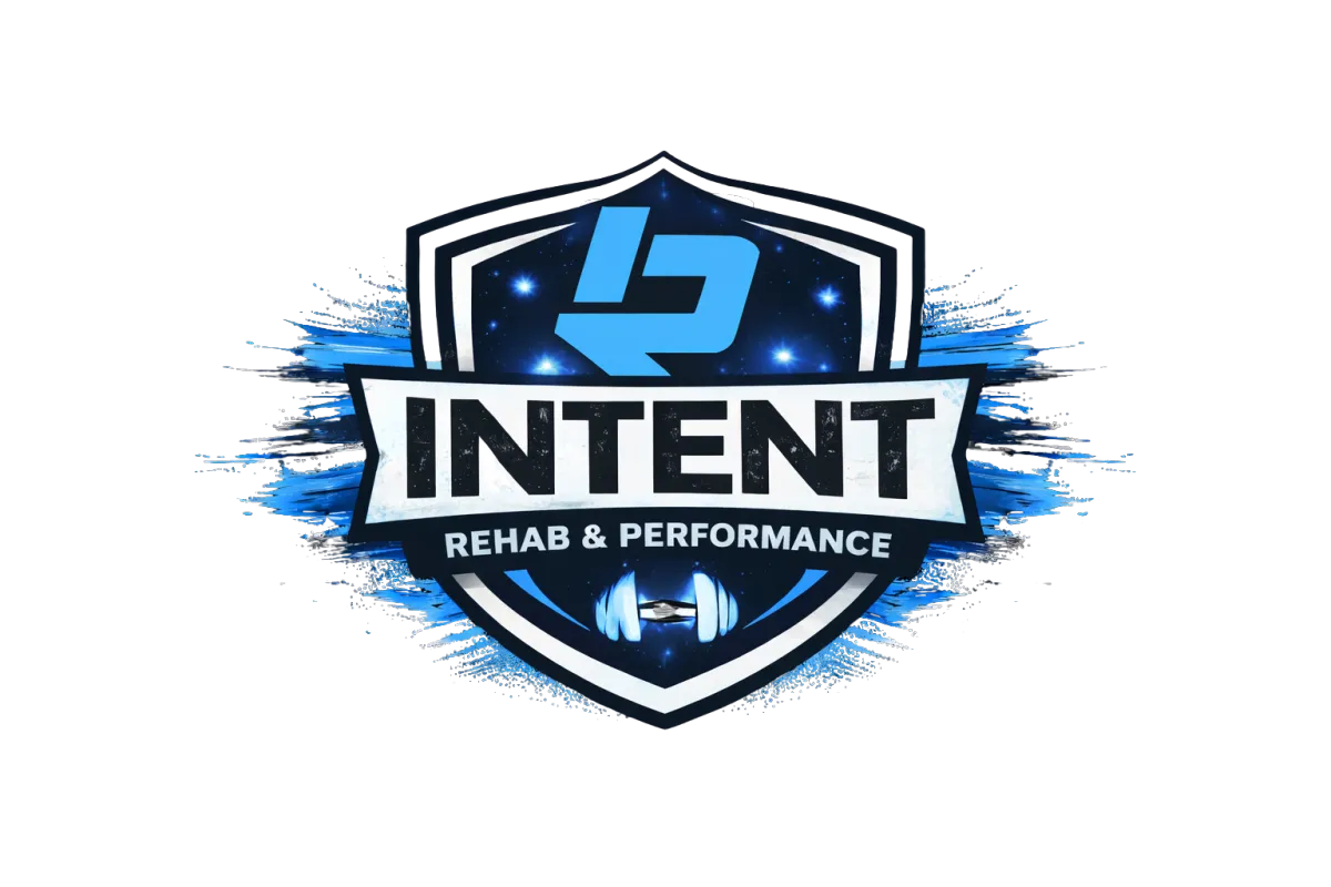 Brand logo for Intent Rehab Performance Physical Therapy in East Northport. 