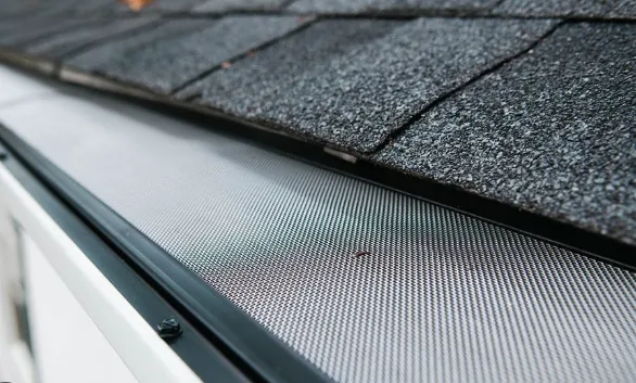 House with new gutters