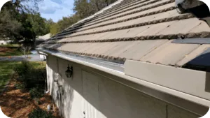 House with new gutters