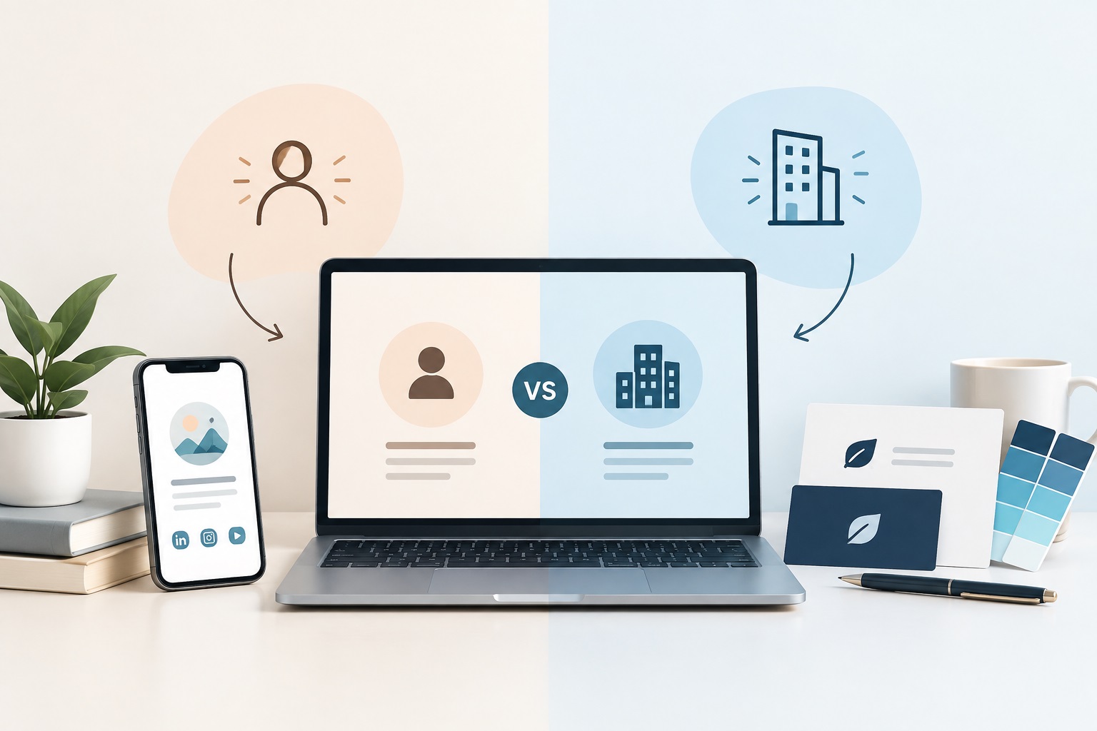 Personal Branding vs. Business Branding: Which Should You Focus On?