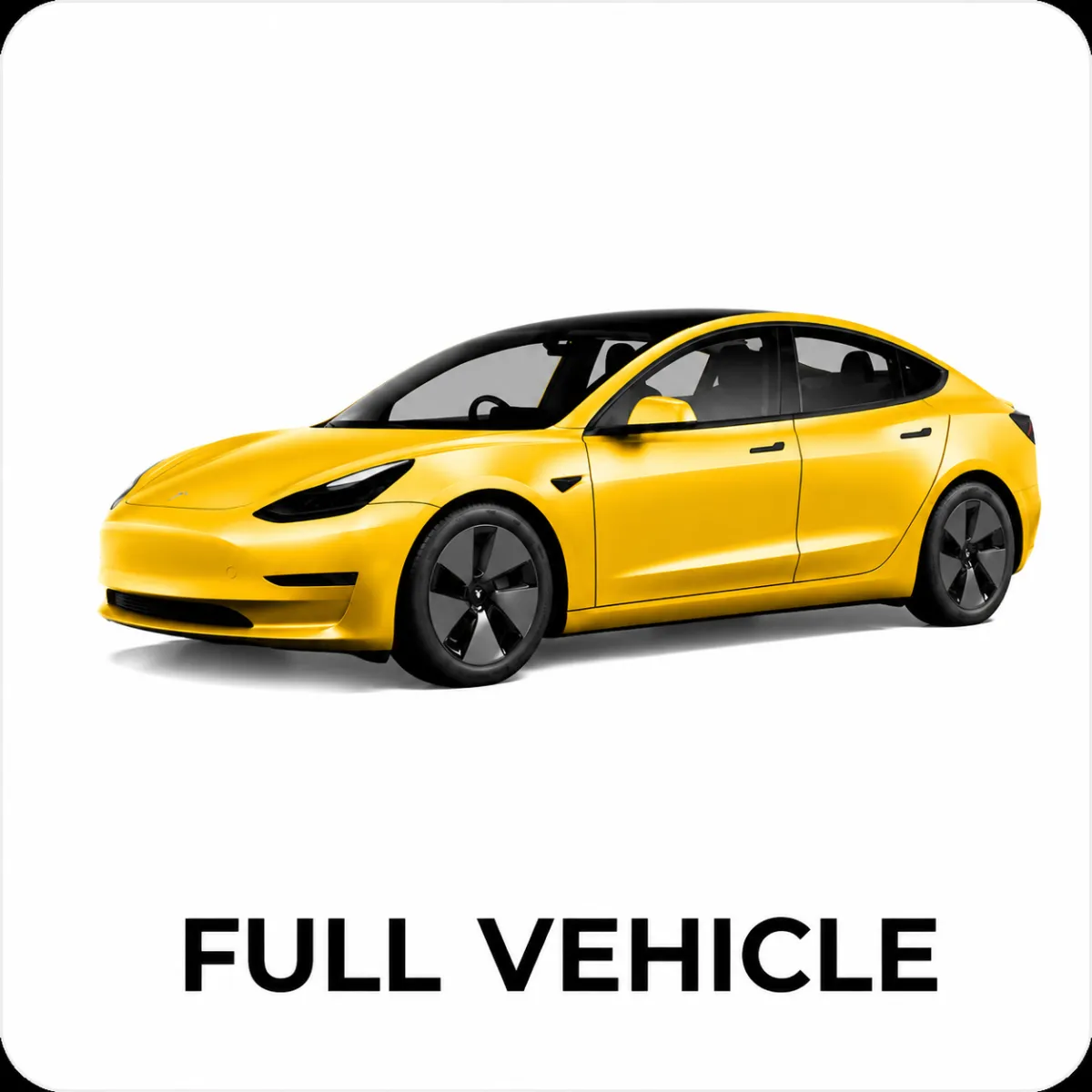 Track package paint protection film coverage