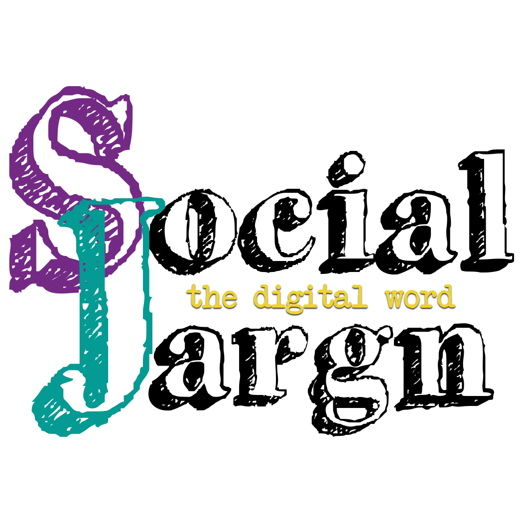 Social Jargn: the digital word horizontal logo