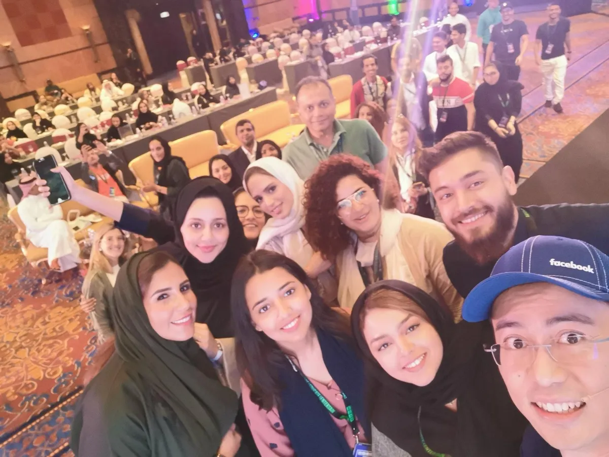 Marcus Teoh Spoke at Saudi Social Media Week, Jeddah Saudi Arabia's Hilton Hotel