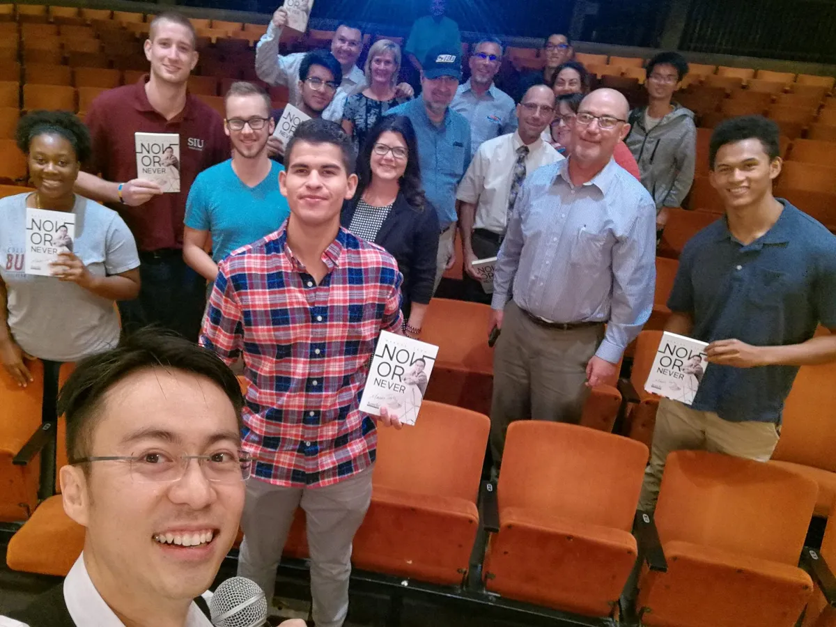 Marcus Teoh Spoke at Southern Illinois University (SIU) Carbondale, Illinois, USA.