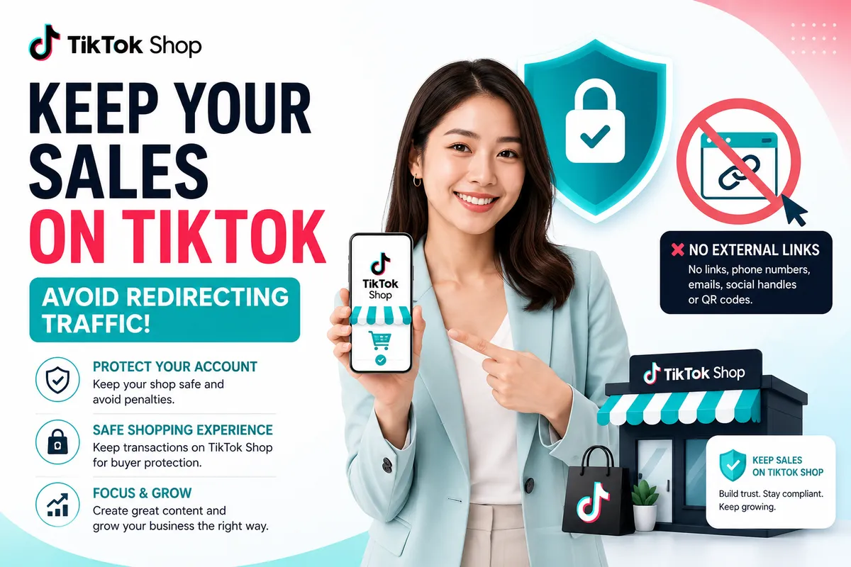Keep Your Sales on TikTok: Avoid Redirecting Traffic!